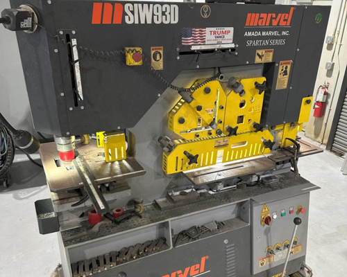 Freedom Fabricators ironworker machine