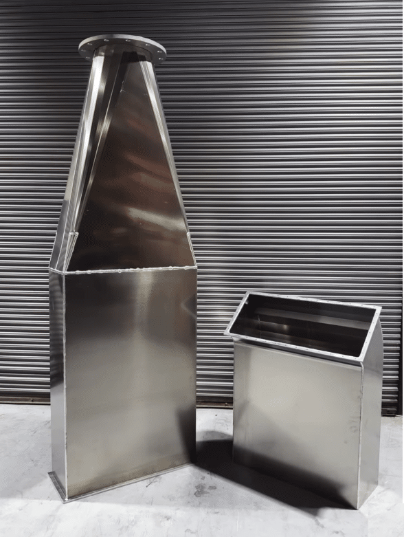 Freedom Fabricators Finishing Metal finishing work at Freedom Fabricators
