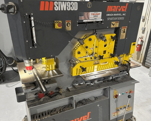 Freedom Fabricators ironworker machine