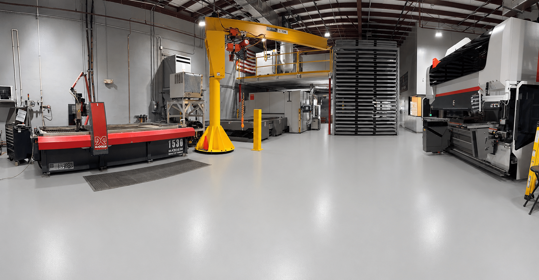 Shop Image New Freedom Fabricators metal fabrication shop in Jupiter, Florida
