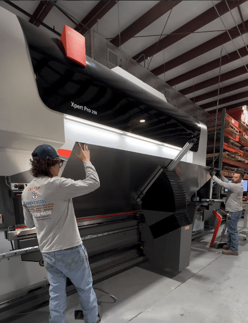 Freedom Fabricators CNC press brake bending machine